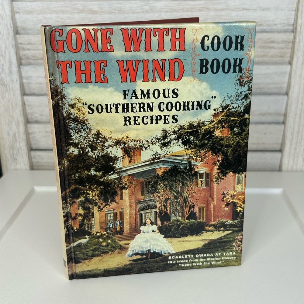 Gone With The Wind Cook Book Vintage 1991 Southern Recipes Scarlett O’Hara Movie